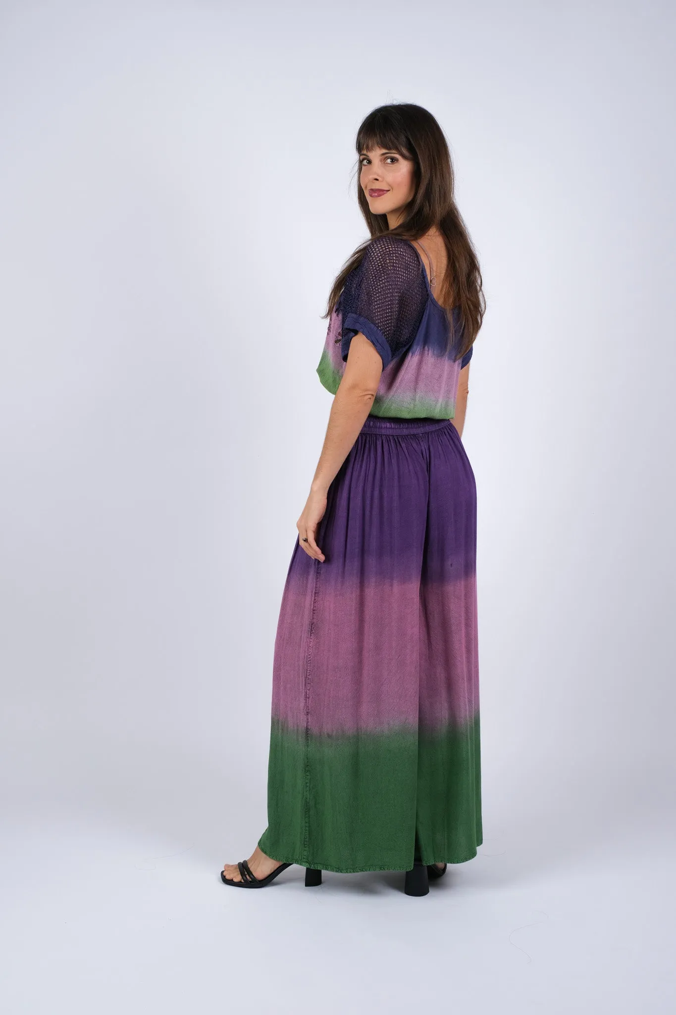 225007 Purple Haze Hippie Happy Pants