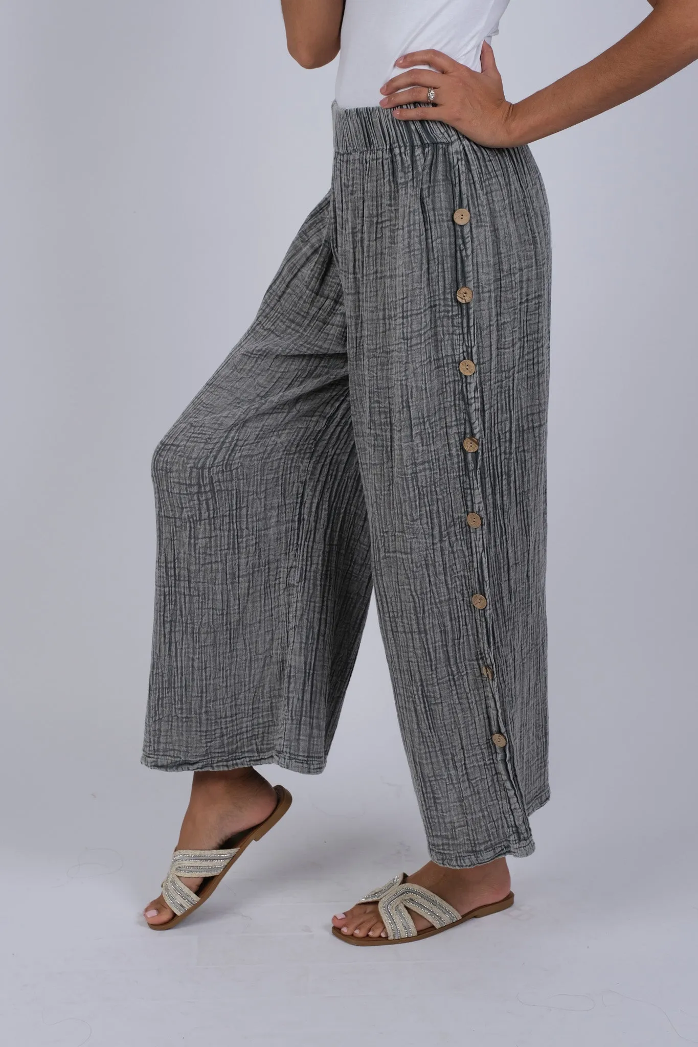 225011 Cotton Comfy Palazzo Pants