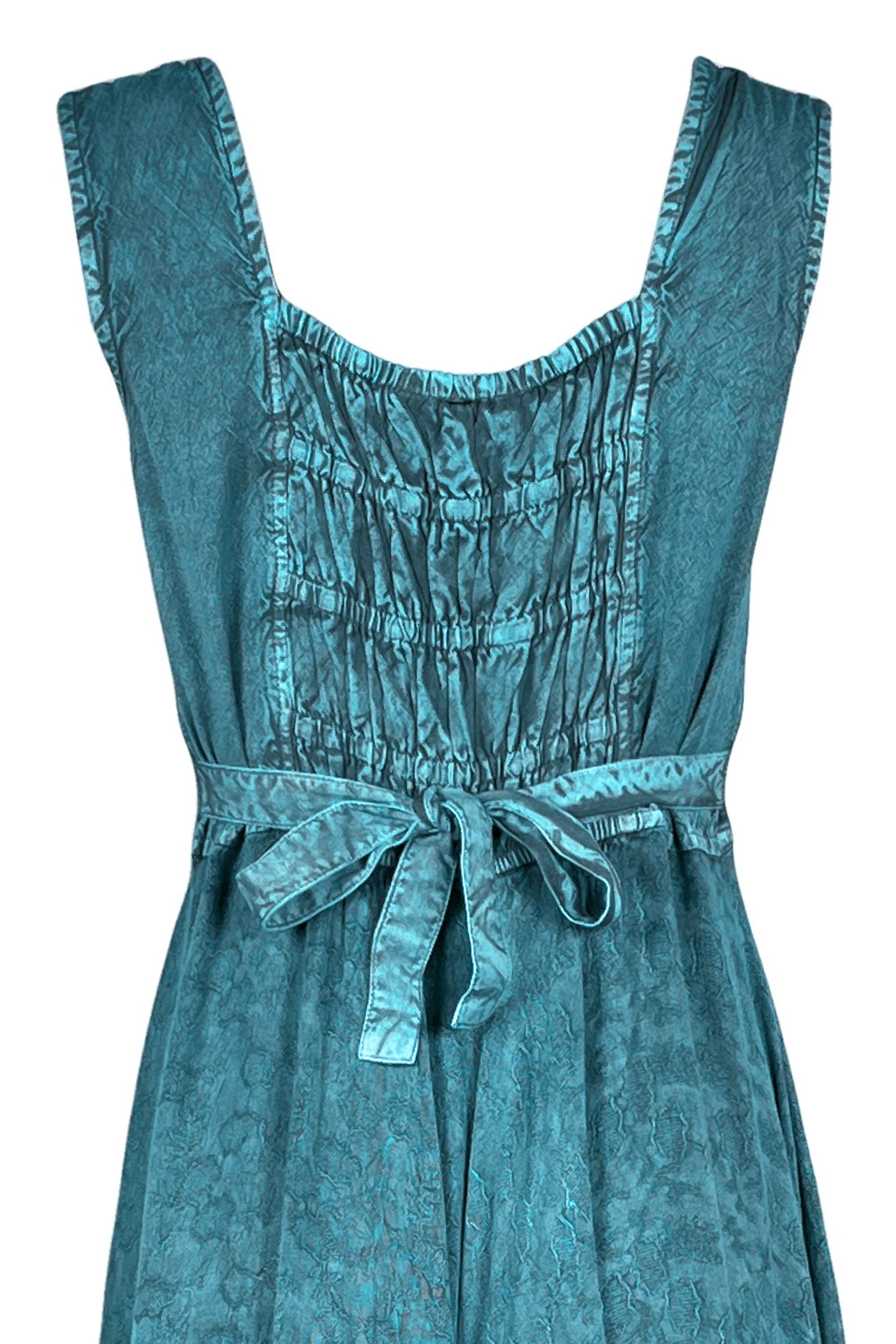 305 DR Sweet Empire Dazzling Flared Embroidered Summer Dress Gown