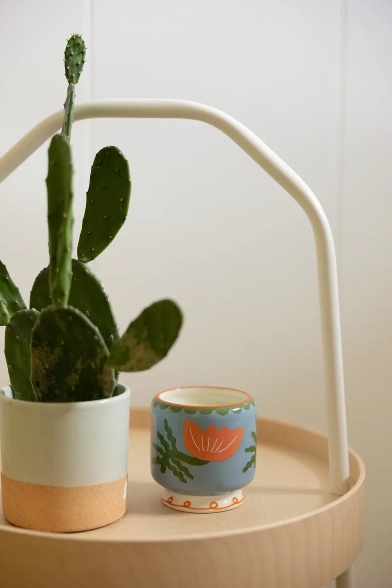 A Dopo Ceramic Candle - Cactus Flower