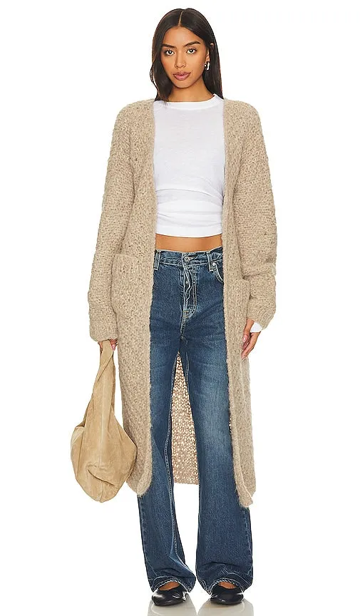 AYNI Abeto Cardigan in Beige