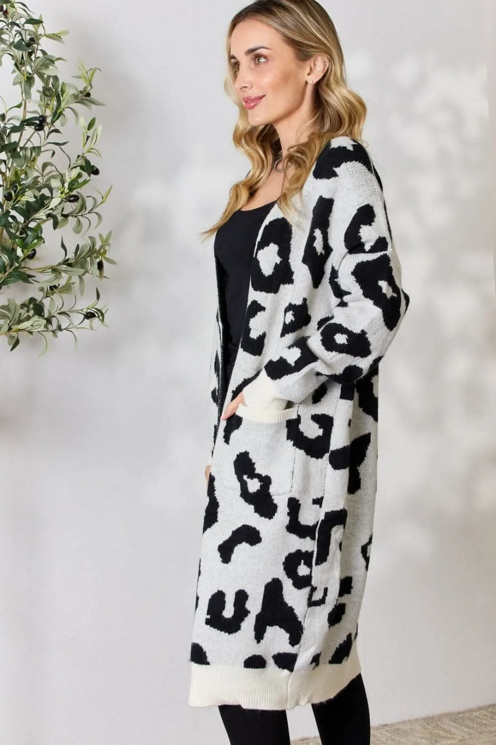 BiBi leopard print cardigan