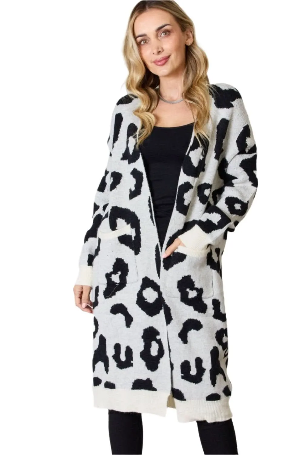 BiBi leopard print cardigan