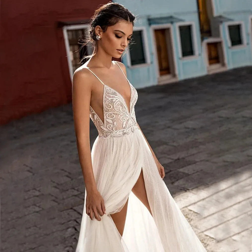 Boho Feme Wedding Dress