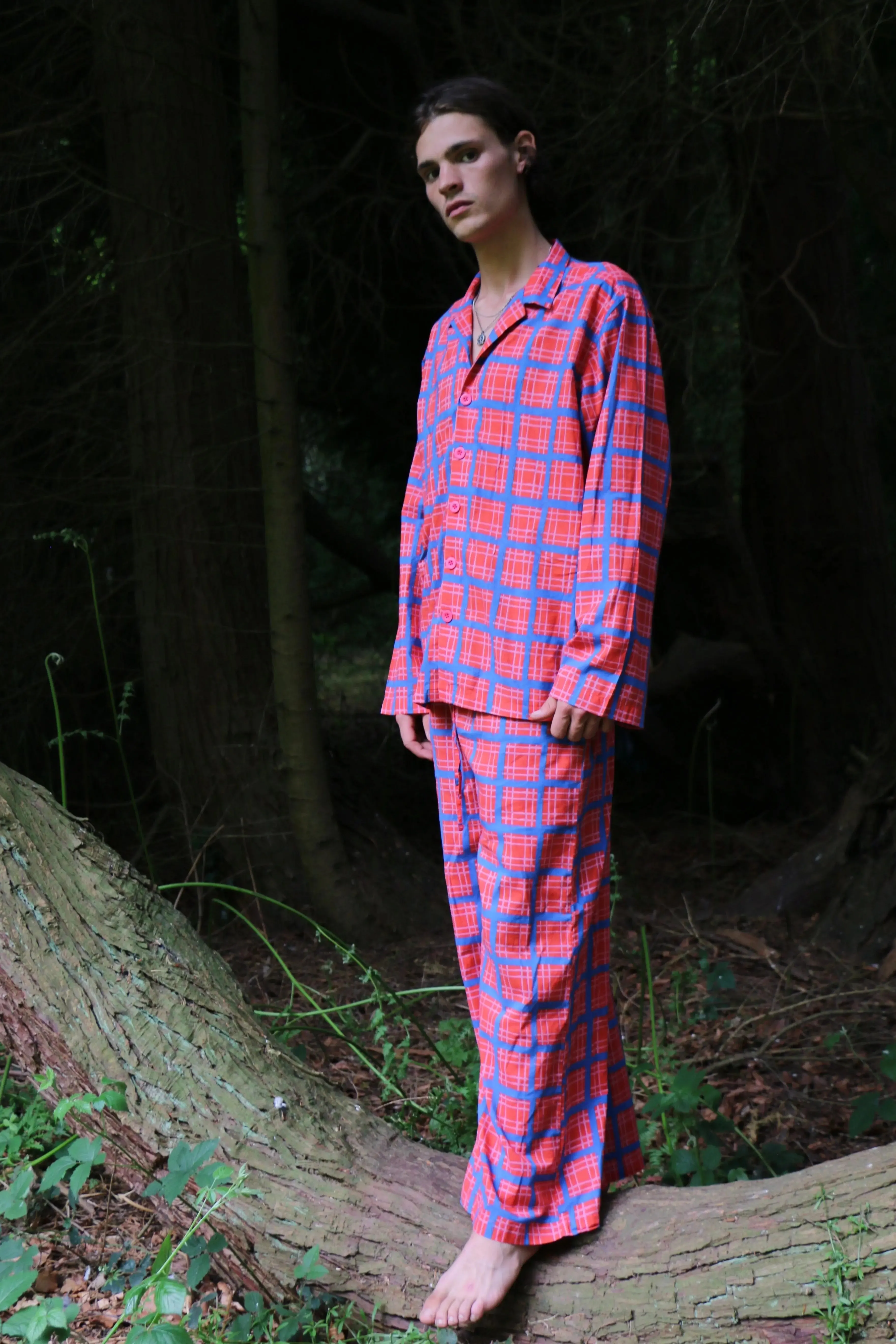 Can Vibe (Red) Pyjama Top/Trouser