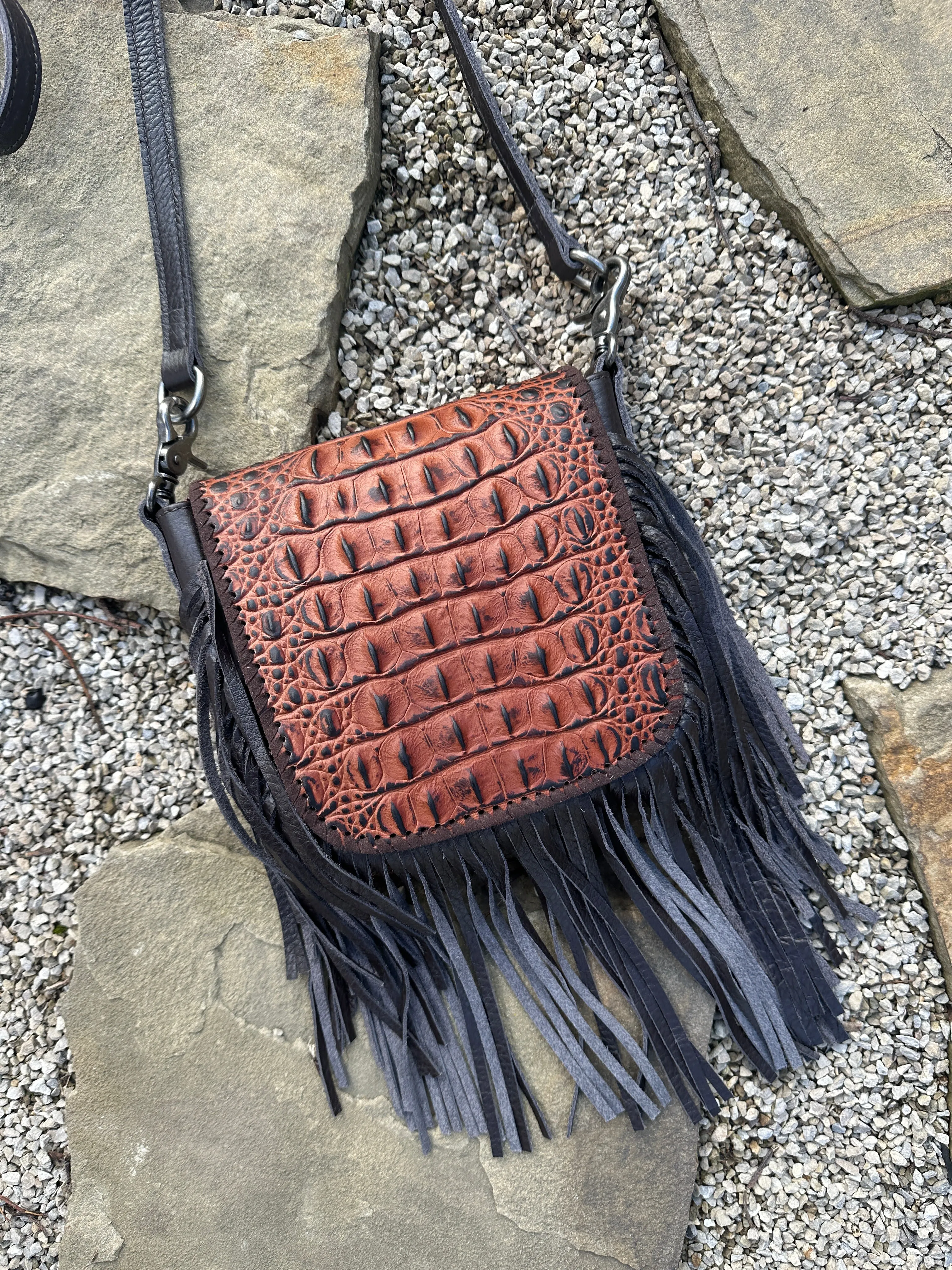 Chester Western Fringed Crossbody