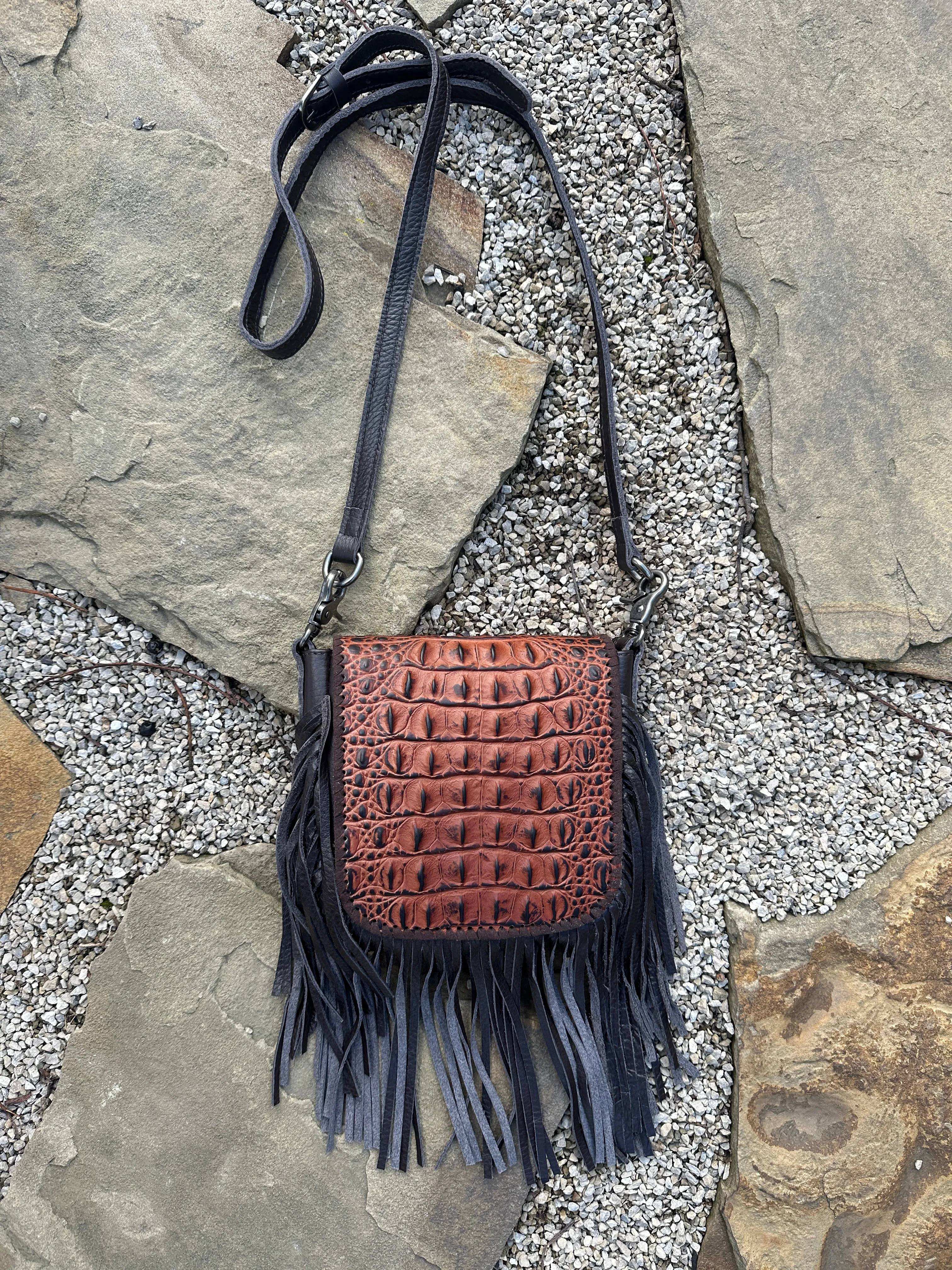 Chester Western Fringed Crossbody