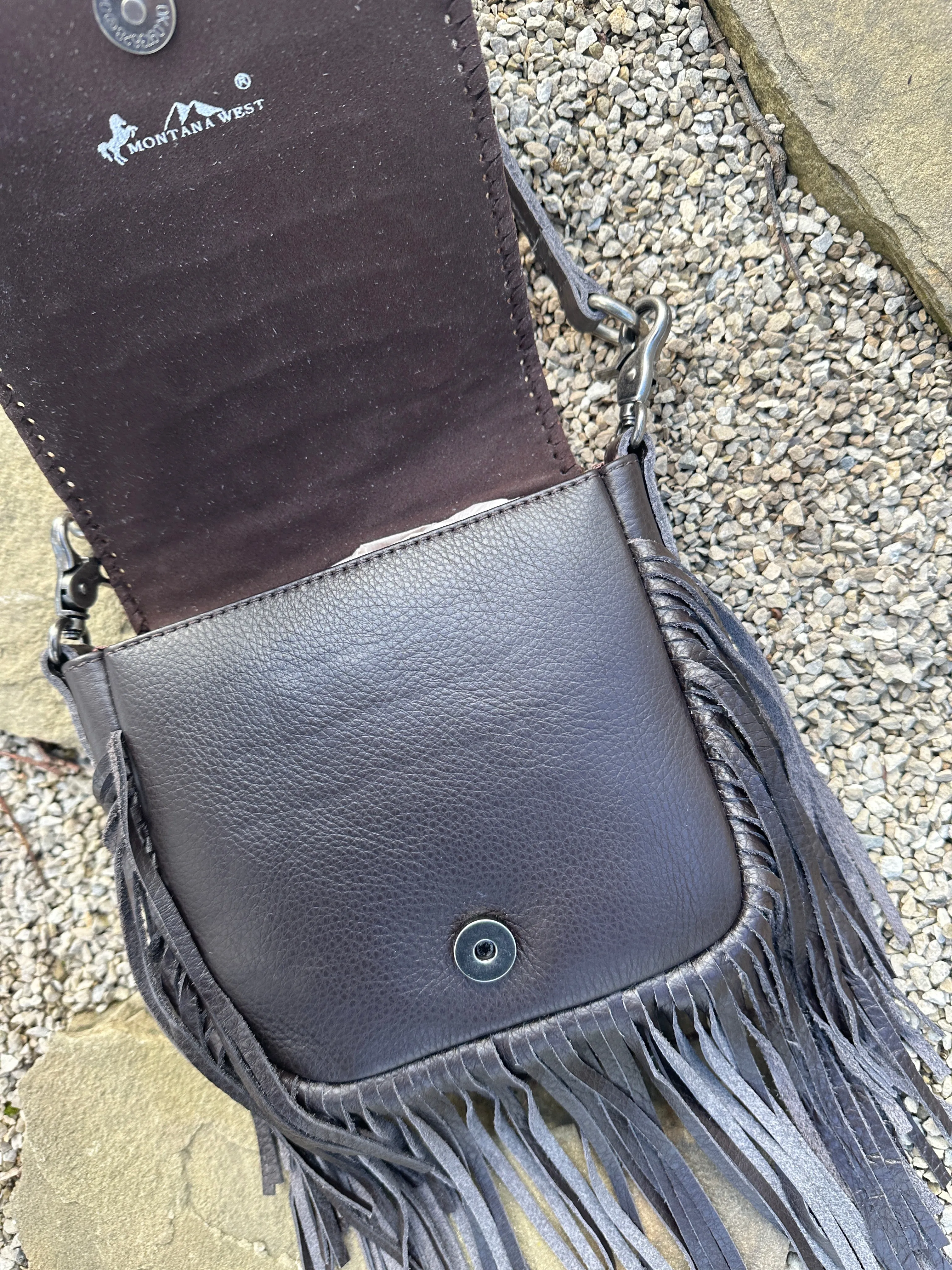Chester Western Fringed Crossbody