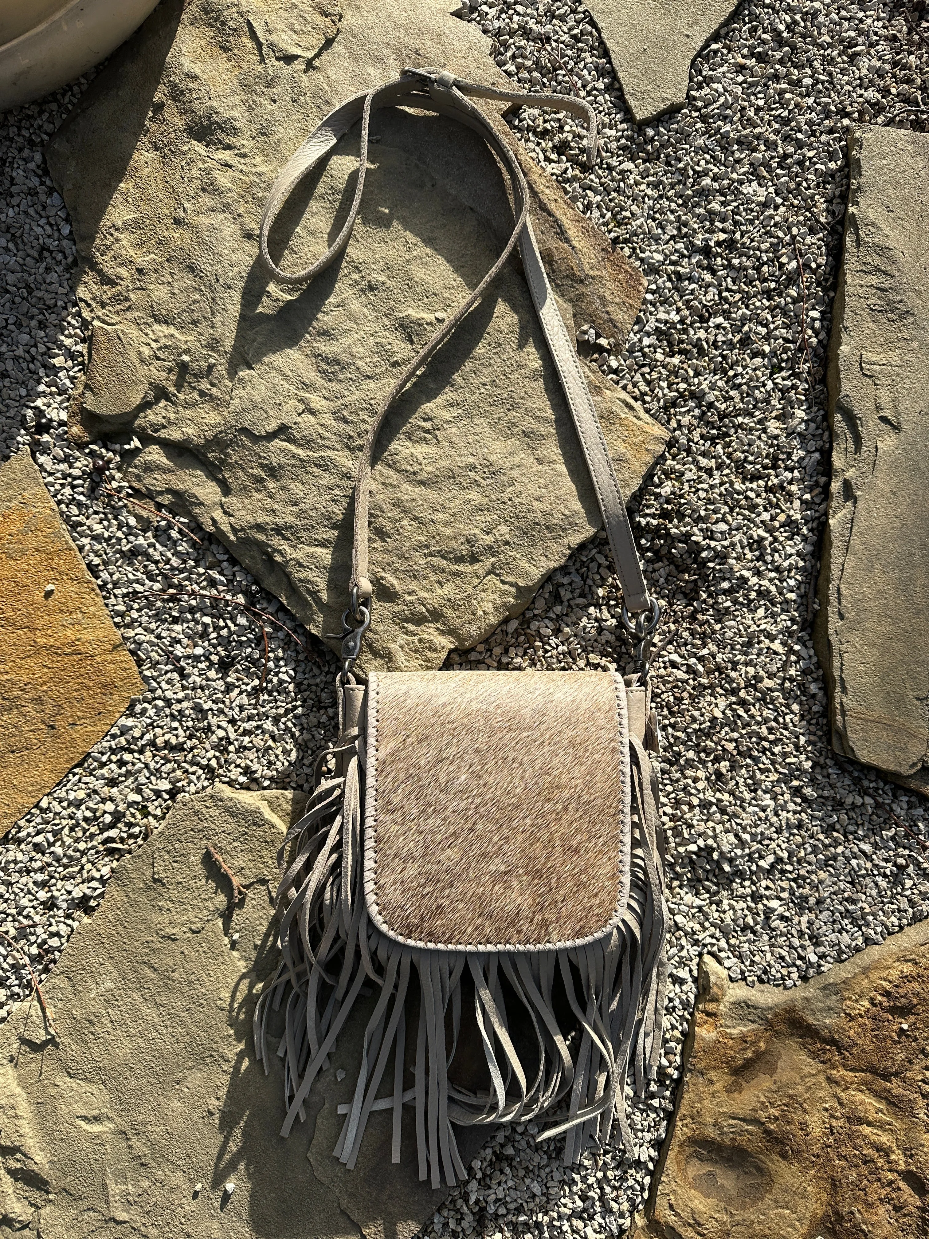 Chloe Western Fringed Crossbody