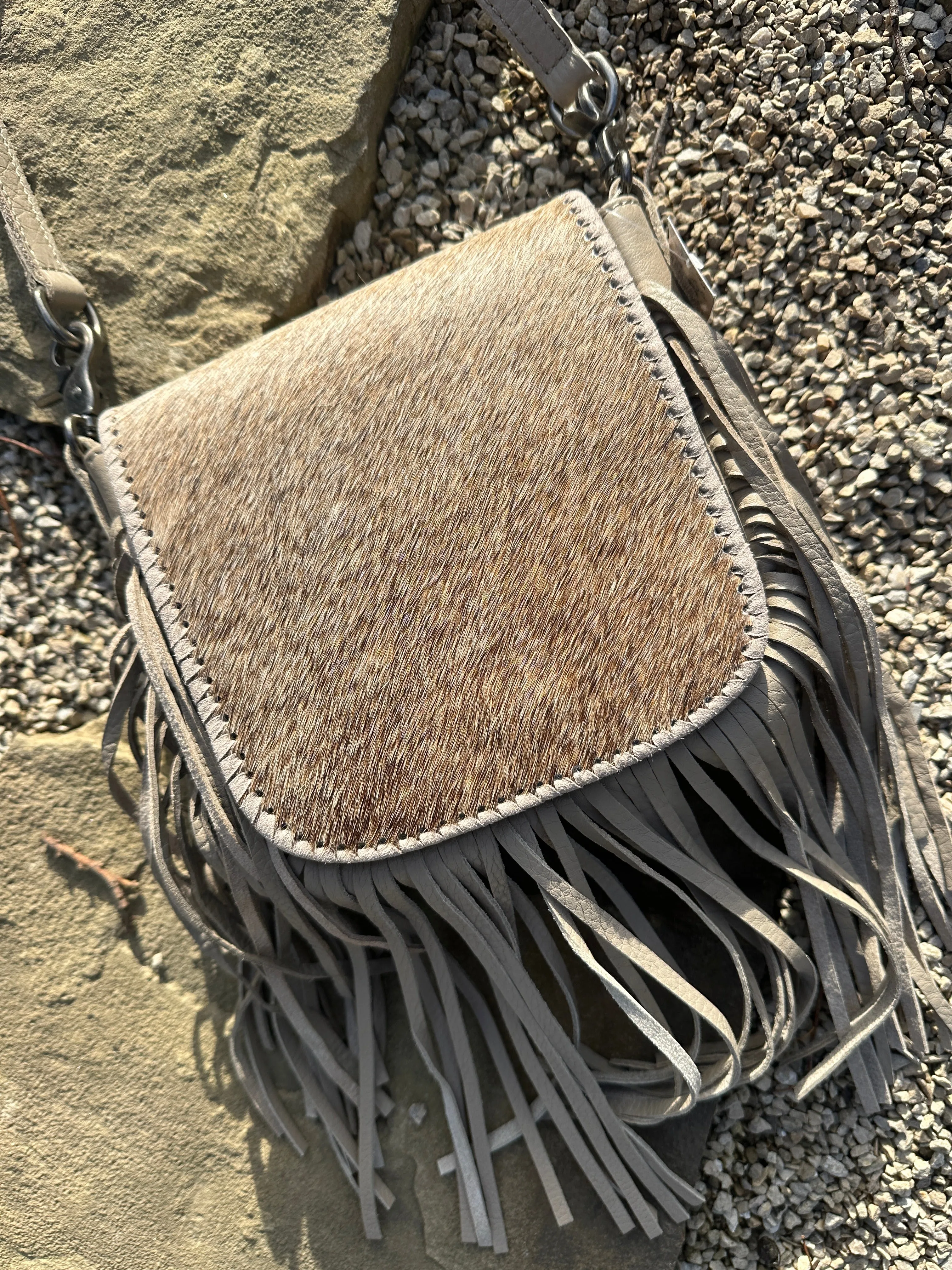 Chloe Western Fringed Crossbody