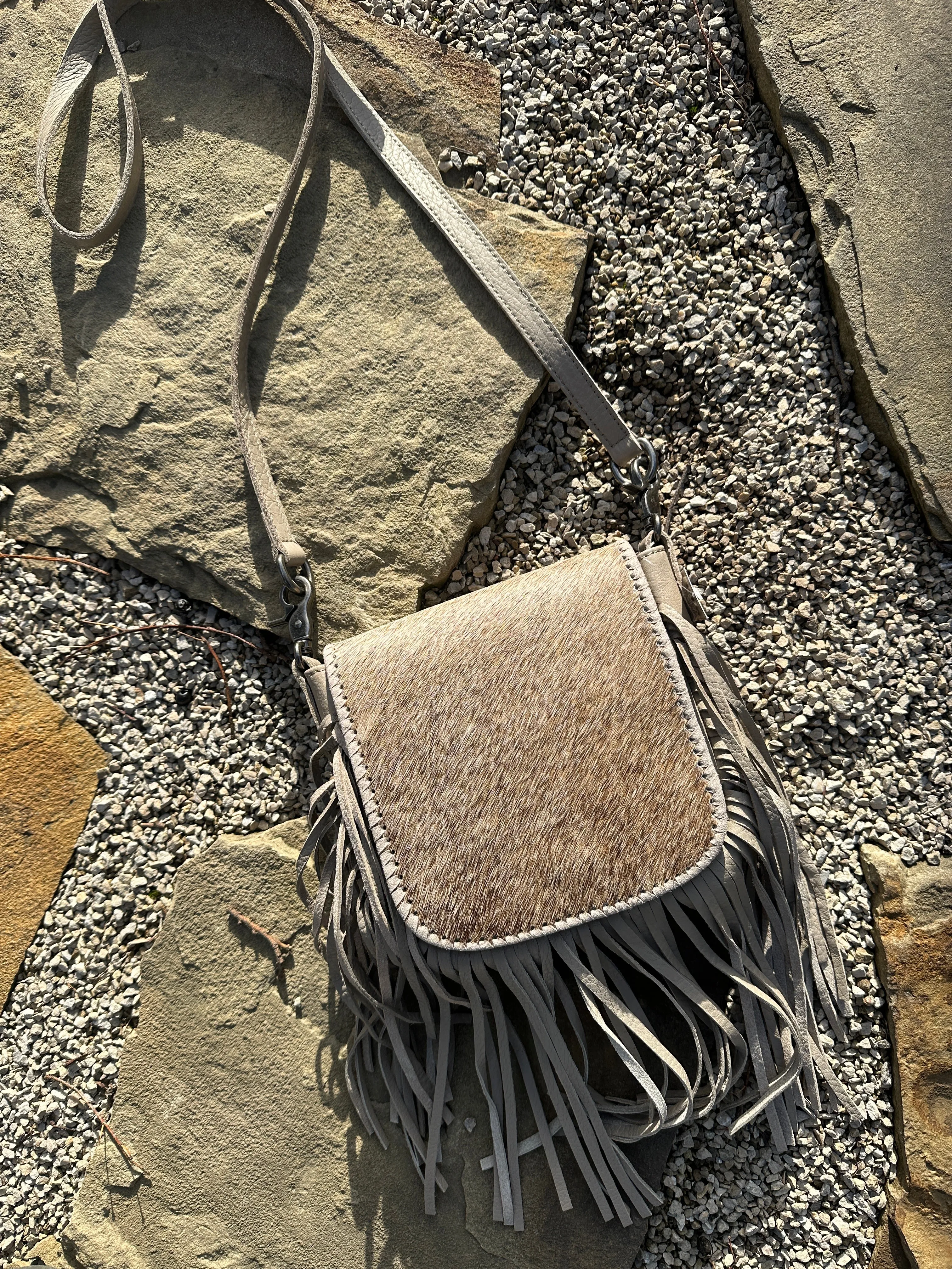 Chloe Western Fringed Crossbody