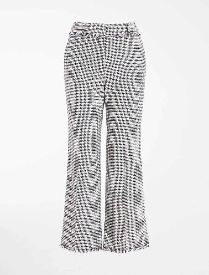 Edda Fringe Detail Knit Pant