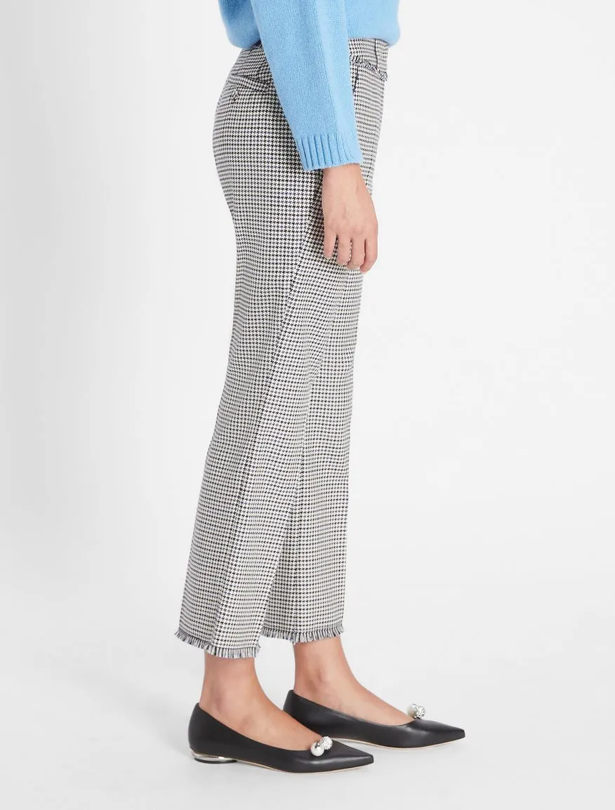 Edda Fringe Detail Knit Pant