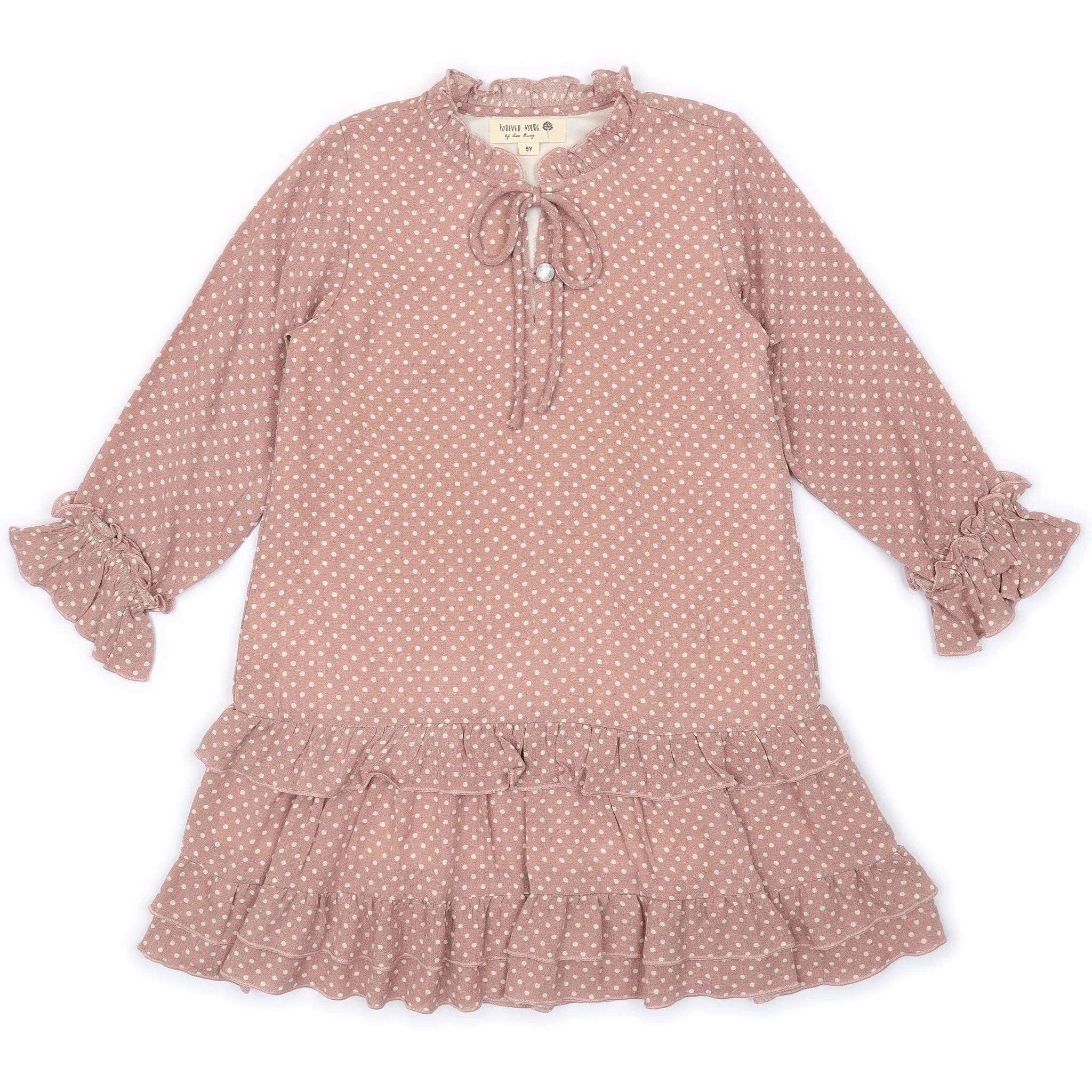 Kids Ruffle Shift Dress