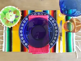 Mexican Serape placemats -Set of 4