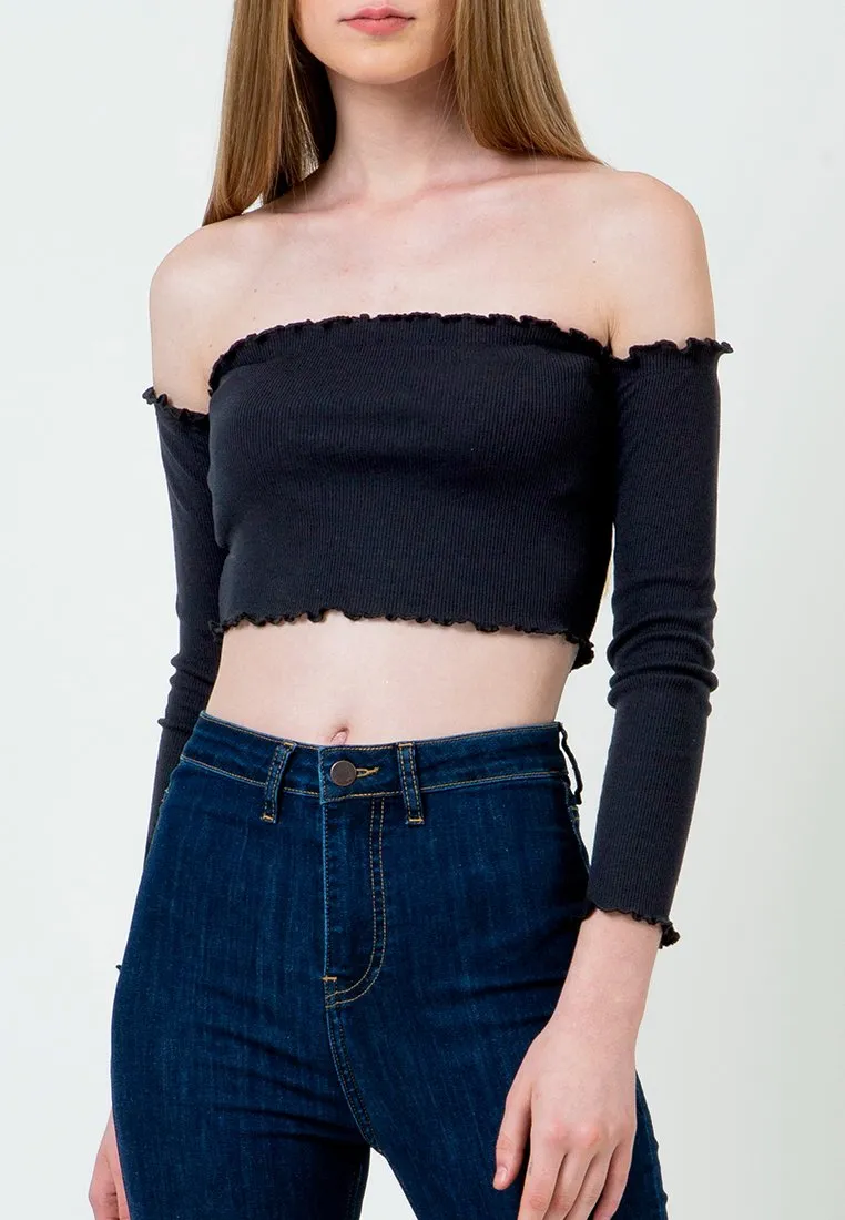 Off Shoulder Tube Top