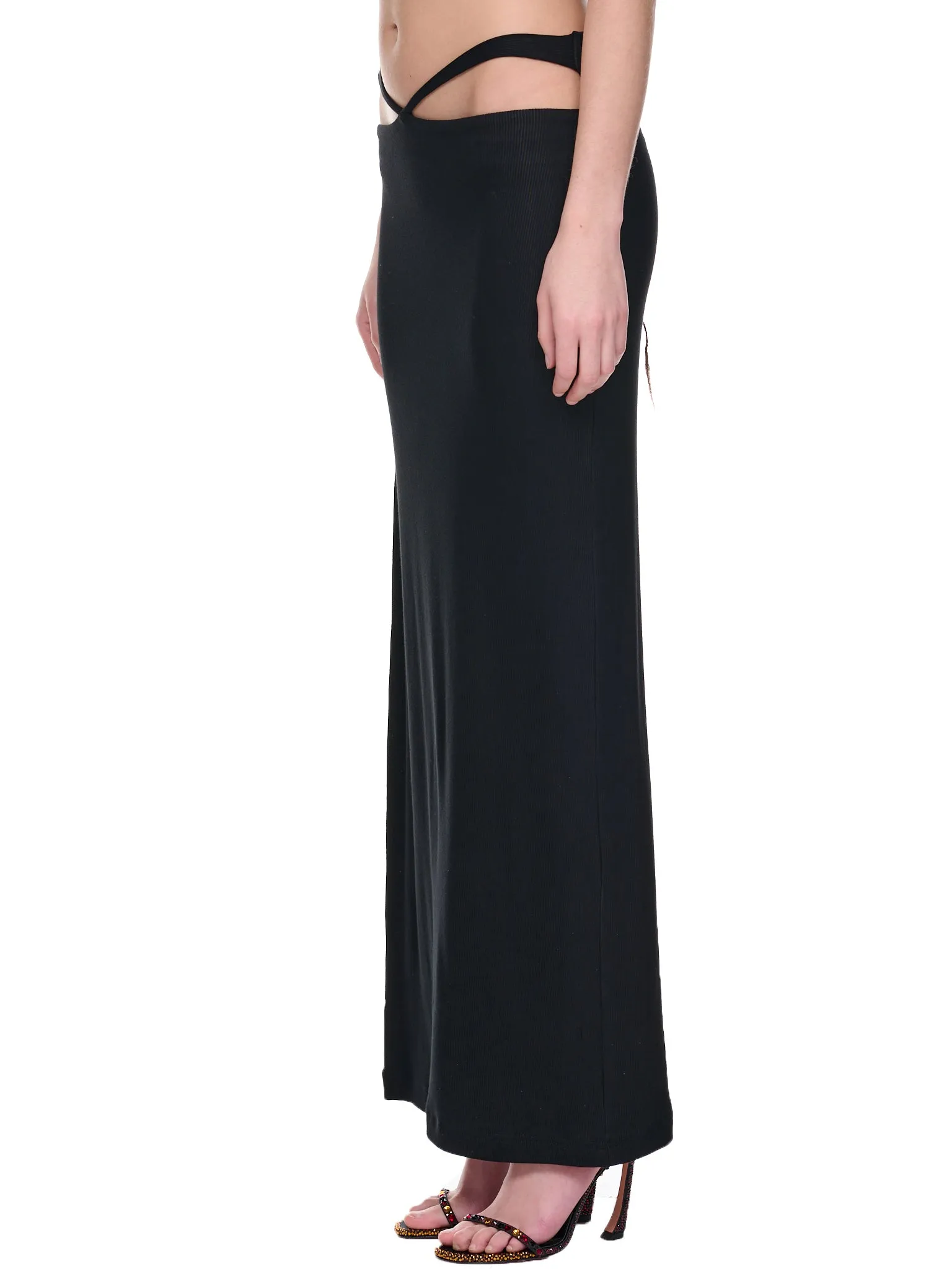 Strap Skirt (SS1-BLACK)